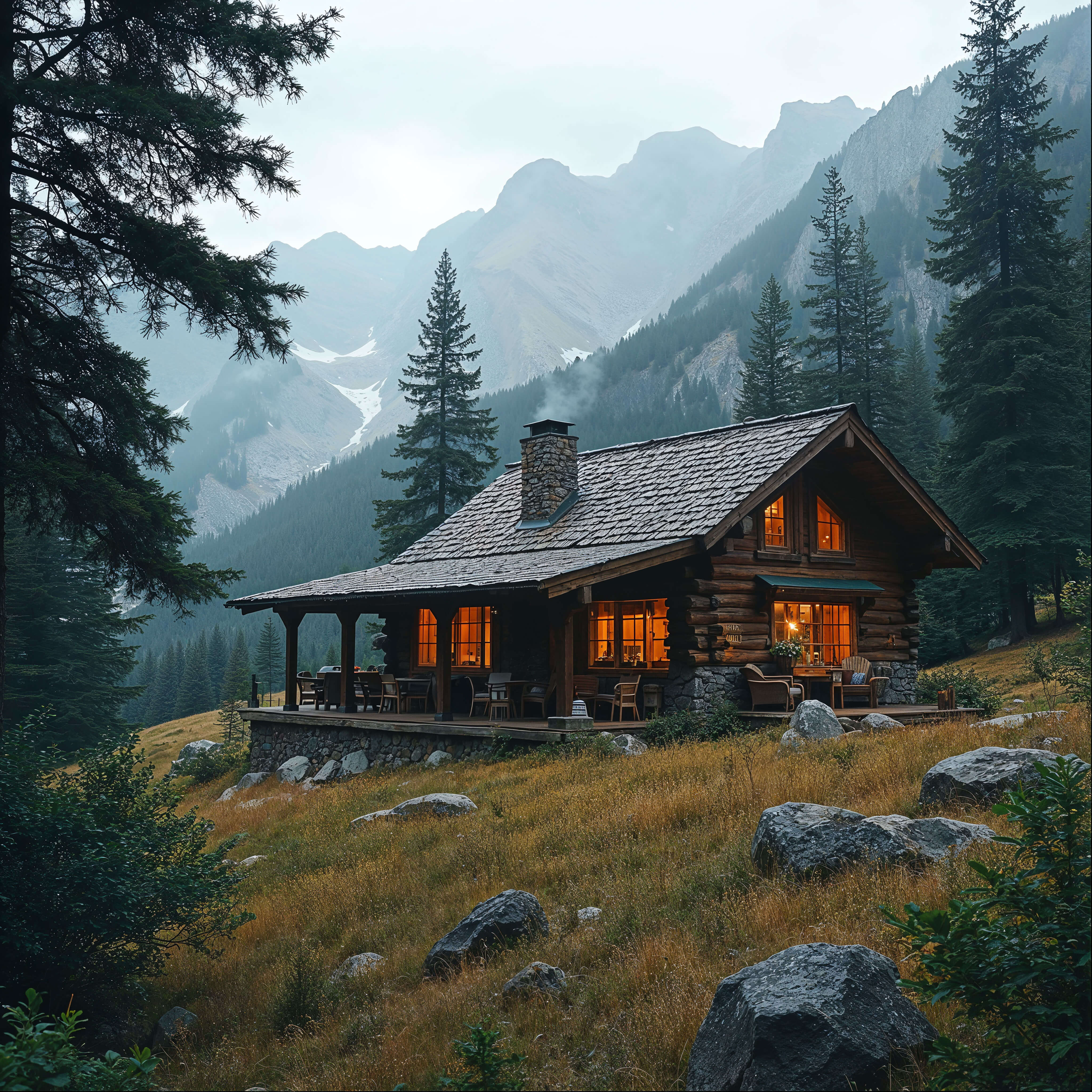 Cozy Cabin in the mountains